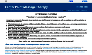 Centerpointmassage.ca thumbnail