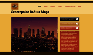 Centerpointradiusmaps.com thumbnail