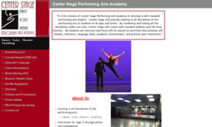 Centerstage-arts.com thumbnail