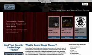 Centerstage-theater.com thumbnail