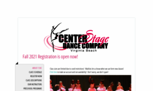 Centerstagedancevb.com thumbnail