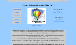 Centervillebaptistextendedchildcare.org thumbnail