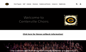 Centervillechoirs.org thumbnail