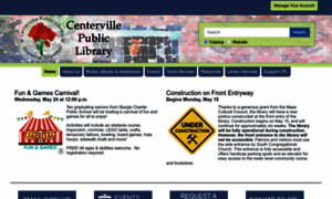 Centervillelibrary.org thumbnail