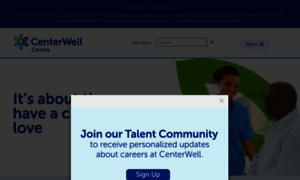 Centerwellcareers.com thumbnail