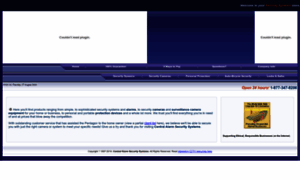 Central-alarms.com thumbnail