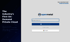 Central.openmetal.io thumbnail