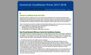 Centralairconditionerprices2012.weebly.com thumbnail