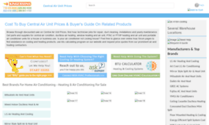 Centralairunitsprices.com thumbnail