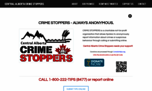 Centralalbertacrimestoppers.ca thumbnail