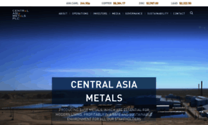 Centralasiametals.com thumbnail