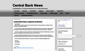 Centralbanknews.info thumbnail