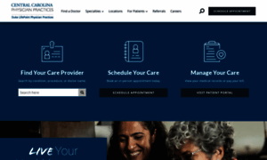 Centralcarolinaphysicians.com thumbnail