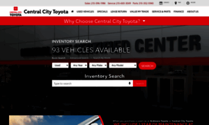 Centralcitytoyota.com thumbnail