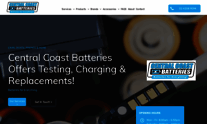 Centralcoastbatteries.com thumbnail