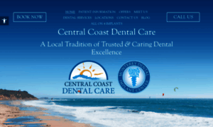 Centralcoastdentalcare.com thumbnail