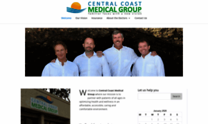 Centralcoastmedicalgroup.com thumbnail