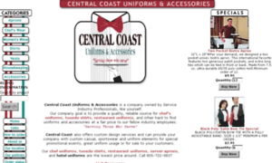 Centralcoastuniforms.com thumbnail