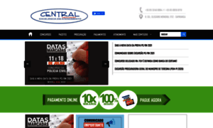 Centraleconcursos.com.br thumbnail