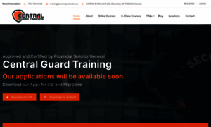 Centralguardtraining.com thumbnail