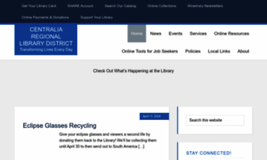 Centralialibrary.org thumbnail