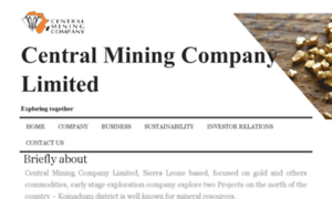 Centralmining-company.com thumbnail