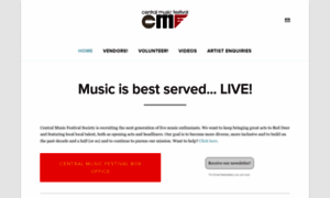 Centralmusicfest.com thumbnail