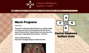 Centralokquilters.org thumbnail