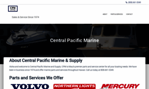 Centralpacificmarine.com thumbnail