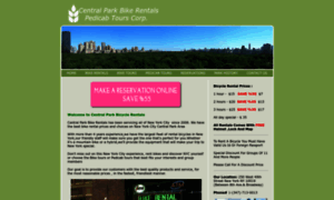 Centralparkbikerent.com thumbnail