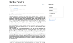 Centralparkfc.com thumbnail