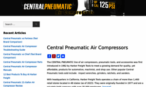 Centralpneumaticaircompressor.com thumbnail