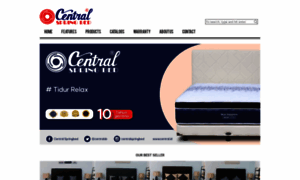 Centralspringbed.co.id thumbnail