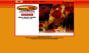 Centralstreetpizzeria.com thumbnail