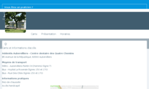 Centre-dentaire-des-quatre-chemins-addentis.doctolib.fr thumbnail