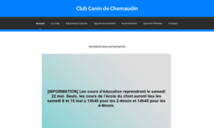 Centrecanin-chemaudin.fr thumbnail