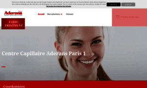 Centrecapillaire-aderans-paris1.fr thumbnail