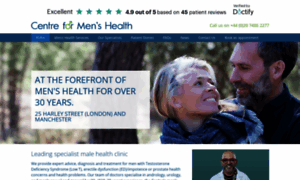 Centreformenshealth.co.uk thumbnail