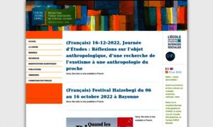 Centregeorgsimmel.ehess.fr thumbnail