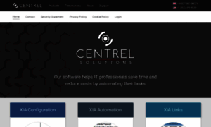 Centrel-solutions.com thumbnail