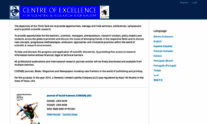 Centreofexcellence.net thumbnail