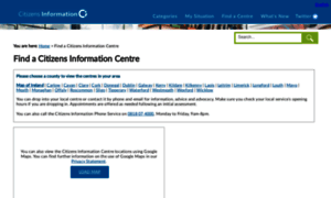 Centres.citizensinformation.ie thumbnail