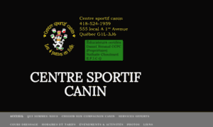 Centresportifcanin.com thumbnail