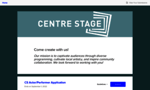 Centrestagetheatre.submittable.com thumbnail