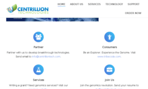 Centrillionbio.com thumbnail