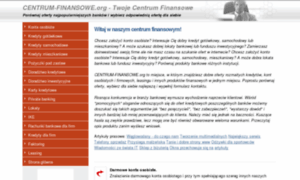 Centrum-finansowe.org thumbnail