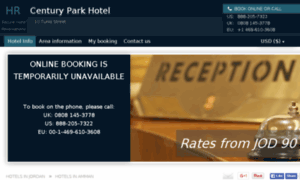 Century-park-hotel-amman.h-rez.com thumbnail