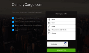 Centurycargo.com thumbnail