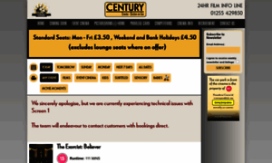 Centurycinema.co.uk thumbnail