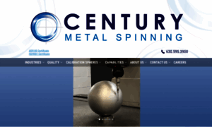 Centurymetalspinning.com thumbnail